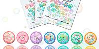 ワッペン(ダッフィー20周年カラフルハピネスグッズ)| キャステル | CASTEL ディズニー情報