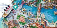 ドックサイドステージの場所| キャステル | CASTEL ディズニー情報