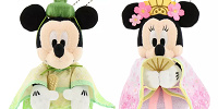 ぬいぐるみバッジ　ミッキー・ミニー| キャステル | CASTEL ディズニー情報