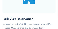 香港ディズニー入園予約：年間パスポートを購入した場合はスクロールして「Reserve」を押す！| キャステル | CASTEL ディズニー情報