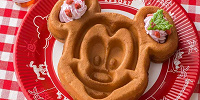 クリスマスのミッキーワッフル| キャステル | CASTEL ディズニー情報