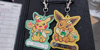 ポケパークカントーグッズ/ピカチュウ＆イーブイのキーホルダー| キャステル | CASTEL ディズニー情報