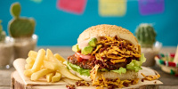 クランチ・タコスバーガーセット| キャステル | CASTEL ディズニー情報