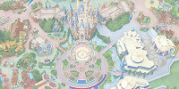 ザ・ヴィランズ・ハロウィーンの有料鑑賞エリアマップ| キャステル | CASTEL ディズニー情報