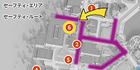 貞子の呪い ～ダーク・ホラー・ライド～マップ| キャステル | CASTEL ディズニー情報