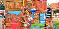 ワゴン（トゥーントーントリート）の側面| キャステル | CASTEL ディズニー情報