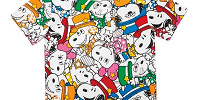 スヌーピー総柄Tシャツ| キャステル | CASTEL ディズニー情報