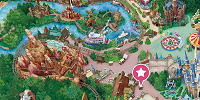 カントリーベア・バンドワゴンの地図| キャステル | CASTEL ディズニー情報