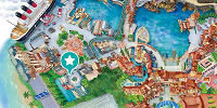 スリンキー・ドッグのギフトトロリーの地図| キャステル | CASTEL ディズニー情報