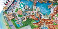 ニュージーズ・ノヴェルティの地図| キャステル | CASTEL ディズニー情報
