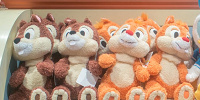 チップとデールのぬいぐるみ| キャステル | CASTEL ディズニー情報