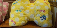 ミニーリボンクッション（イエロー）| キャステル | CASTEL ディズニー情報