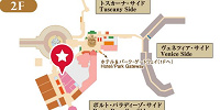 ブライダルサローネの地図| キャステル | CASTEL ディズニー情報