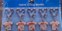 レインボーTシャツキーホルダー| キャステル | CASTEL ディズニー情報
