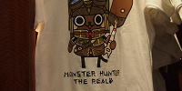 モンハンTシャツ白| キャステル | CASTEL ディズニー情報