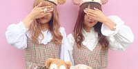 ブラウス×チェックワンピ| キャステル | CASTEL ディズニー情報