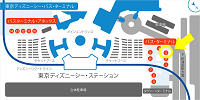 ディズニーシー3番のりば| キャステル | CASTEL ディズニー情報