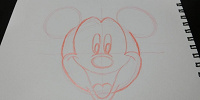 ミッキーの書き方ステップ⑥-2| キャステル | CASTEL ディズニー情報