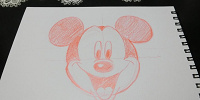 ミッキーの書き方ステップ⑦| キャステル | CASTEL ディズニー情報