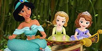 ジャスミンとソフィア| キャステル | CASTEL ディズニー情報