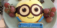 ミニオンボブの誕生日ケーキ| キャステル | CASTEL ディズニー情報