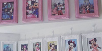 ミニーの写真溢れる部屋| キャステル | CASTEL ディズニー情報