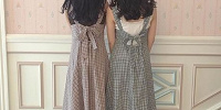 チェックワンピース| キャステル | CASTEL ディズニー情報