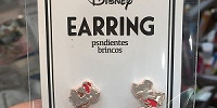 ミッキーミニー仲良しイヤリング（ピンク）| キャステル | CASTEL ディズニー情報