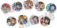 織刺繍缶バッジ Aqours| キャステル | CASTEL ディズニー情報