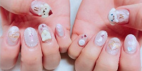 メルヘンでかわいいポチャッコネイル！| キャステル | CASTEL ディズニー情報