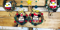 クリスマスのつるし飾り| キャステル | CASTEL ディズニー情報