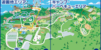 相模湖リゾートプレジャーフォレストのエリア（園内マップ）| キャステル | CASTEL ディズニー情報