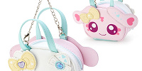 ハローキティ×ふたりはプリキュア ミニボストン風バッグチャーム（ミミィ&ミップル）| キャステル | CASTEL ディズニー情報