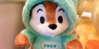 チップぬいぐるみバッジ| キャステル | CASTEL ディズニー情報