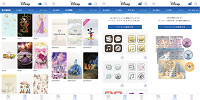 静止画、LIVE壁紙、アイコン、ウィジェットがスマホに設定できる| キャステル | CASTEL ディズニー情報