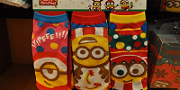 MINION MERRY CHRISTMASソックス| キャステル | CASTEL ディズニー情報
