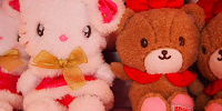 ハローキティぬいぐるみ＆くまタイニーチャムぬいぐるみ| キャステル | CASTEL ディズニー情報