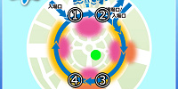 フロート退場前の停止位置| キャステル | CASTEL ディズニー情報