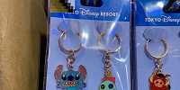 スチィッチ＆スクランプのペアキーチェーン| キャステル | CASTEL ディズニー情報