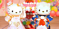 おめかししたキティとダニエルとお誕生日をお祝い| キャステル | CASTEL ディズニー情報