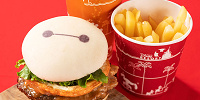 ベイマックス･バーガー（エッグとポーク）| キャステル | CASTEL ディズニー情報