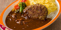 ハンバーグ＆エッグのハッシュドビーフ| キャステル | CASTEL ディズニー情報