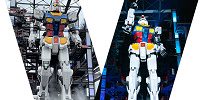 ガンダムドックの昼と夜の姿| キャステル | CASTEL ディズニー情報