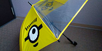 ミニオンのビックフェイス傘| キャステル | CASTEL ディズニー情報