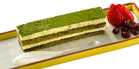 マスカルポーネクリームの抹茶ケーキ| キャステル | CASTEL ディズニー情報