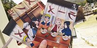 ニジゲンノモリ「NARUTO＆BORUTO 忍里」事前購入特典のポストカード| キャステル | CASTEL ディズニー情報