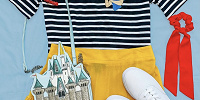柄Tシャツコーデ| キャステル | CASTEL ディズニー情報
