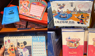 【2026】ディズニーで買える手帳&カレンダー全11種類一覧！ダッフィーやミッキーたち実写デザインが登場