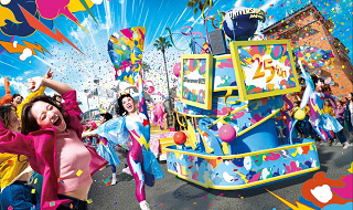 【USJ25周年】NO LIMIT! パレード ～Discover U!!! バージョン～完全ガイド！パレードルート、特別鑑賞エリアはどこ？