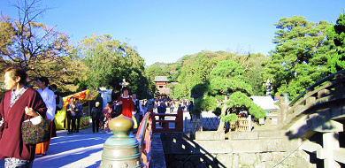 【鎌倉】鶴岡八幡宮はこう楽しむ！良縁パワースポットや、境内カフェの和スイーツも♪